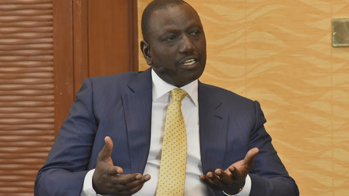 DP Ruto: Handshake made us drop the ball making the price of unga to rise