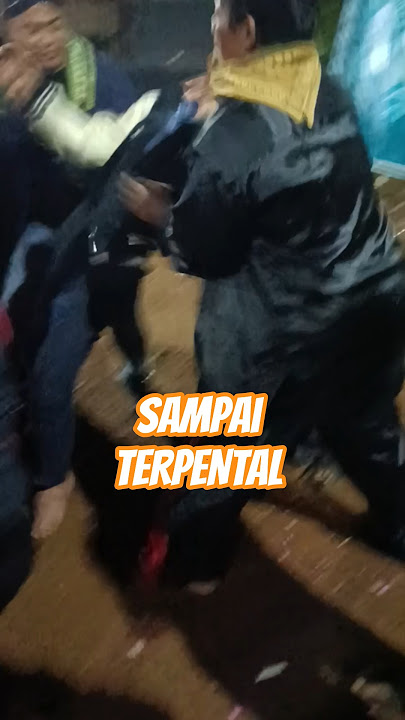 SAMPAI TERPENTAL KEBELAKANG #kesurupan #jaranan #jarankepang #kudalumping
