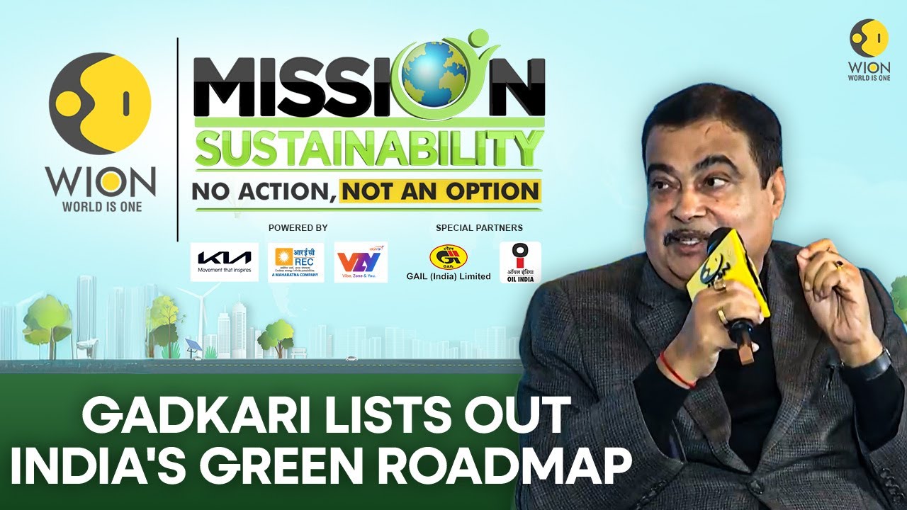 Mission Sustainability: Union Minister Gadkari Says Green Fuel is the Future | WION