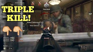 INSANE TRIPLE KILL WITH PPSH! // CoD: WWII Beta (Call of Duty: WW2)