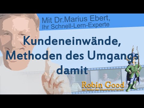 Update Kundeneinwände, Methoden des Umgangs damit