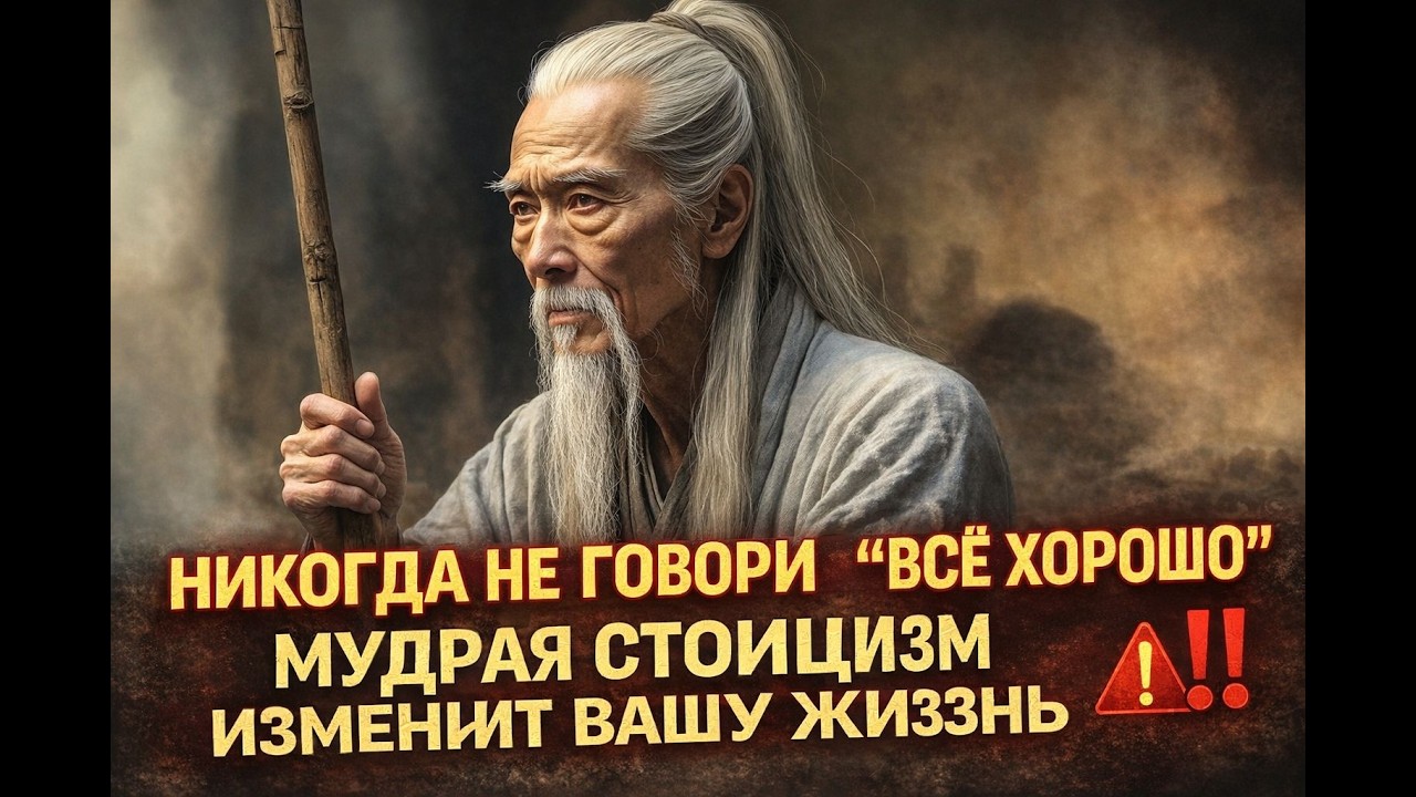 НИКОГДА НЕ ГОВОРИ “ ВСЕ хорошо” Мудрая СТОИЦИЗМ ИЗМЕНИТЬ ВАШУ ЖИЗНЬ ‼️/ Доцизм    #стоицизм
