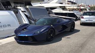 I spotted this incredible tdf blue laferrari in cannes during my last
carspotting !! one of the best supercar have ever see