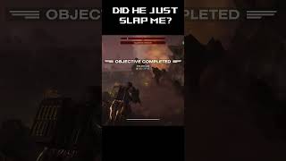 a charger slapped me #helldivers2 #helldivers #helldivers2game