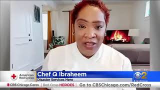 Chef Q. Ibraheem, 2021 Red Cross Disaster Services Hero | WBBM CBS 2 Chicago