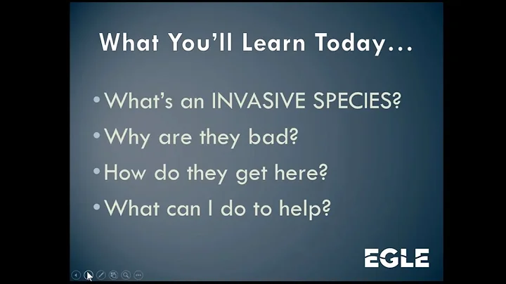 Invasive Species in Michigan - Kevin Walters