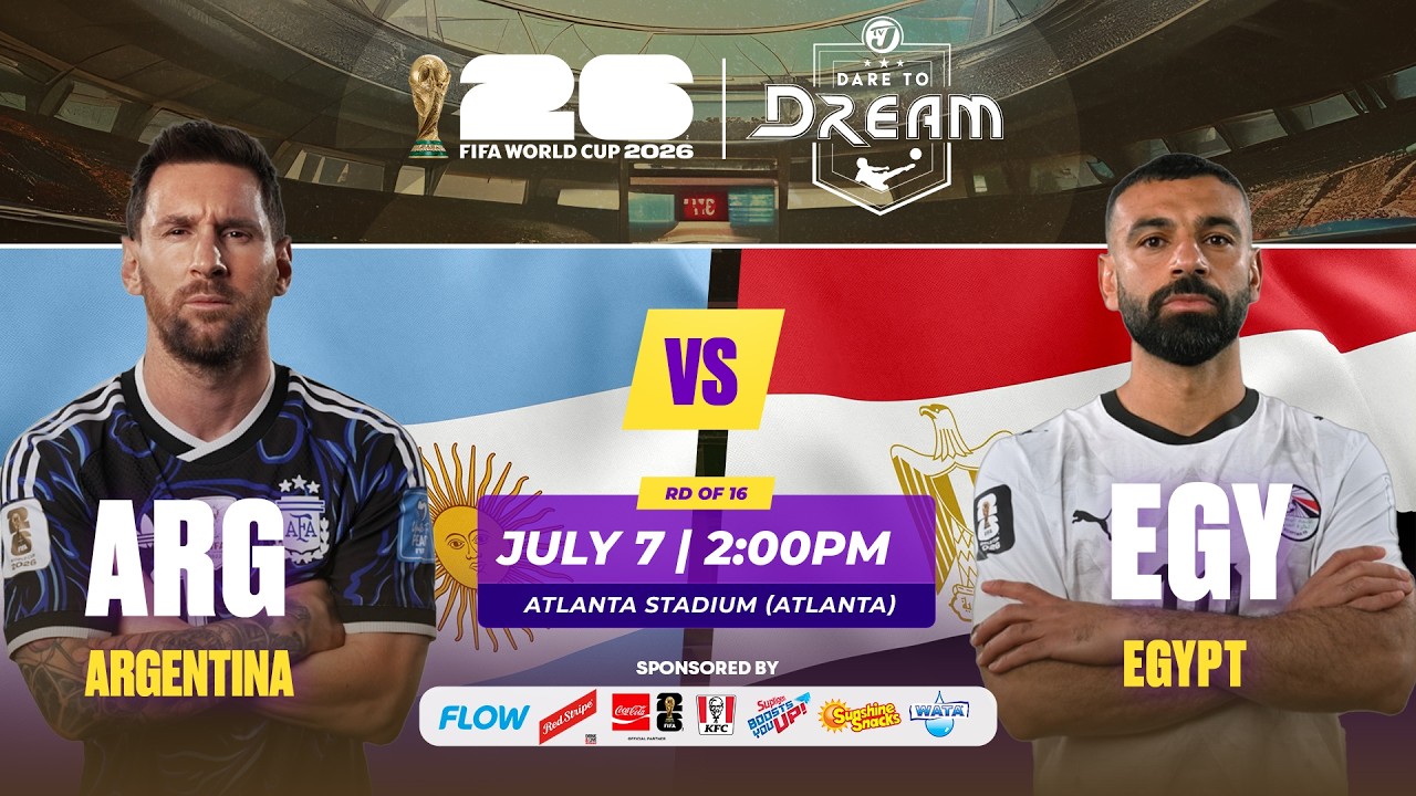 FIRST 10 MINUTES: ARGENTINA VS. EGYPT | FIFA WORLD CUP 2026 | WATCH ON TVJ | STREAM ON 1SPOTMEDIA