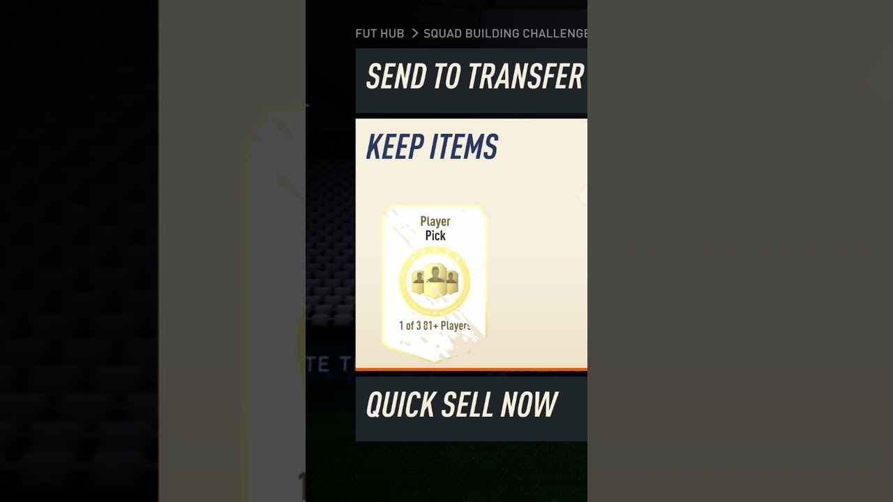 I like 81 Player Picks