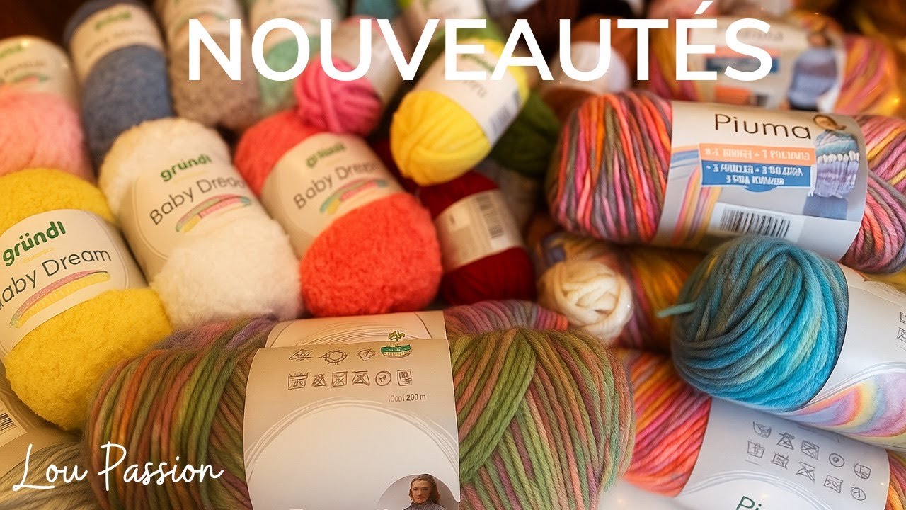 🧶 Nouveautés Gründl chez Lou Passion ✨ – Les fils à ne pas manquer ! 