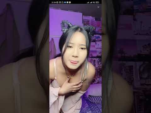 Bigo Live Cewek Cantik Pakai Lingerie Coklat