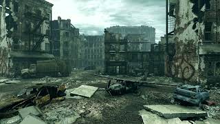 Full Destroyed Post Apocalyptic City | ASMR Dark Ambience | 1h Guide