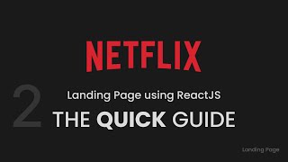 2) Hero Section: Build a Netflix Clone with ReactJs & Tailwind CSS