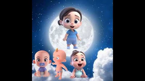 Thumbnail of THE MOON SONG | Bedtime Songs | KidloLand Nursery Rhymes For Kids | Moon & Satellite