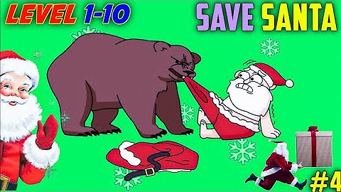 Brain Out Save  Santa All Level 1-10 Walkthrough || BrainOut GamePlay #4 || Ananz Gamex