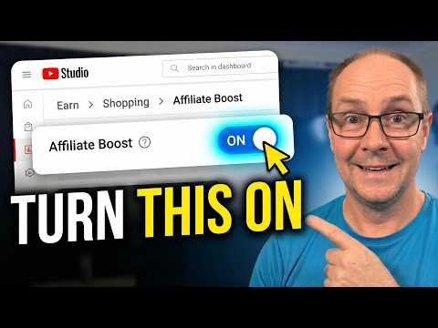 YouTube Affiliate Partnerships Boost Explained (How to Opt In)