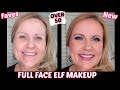 FULL FACE USING ELF Makeup Over 50