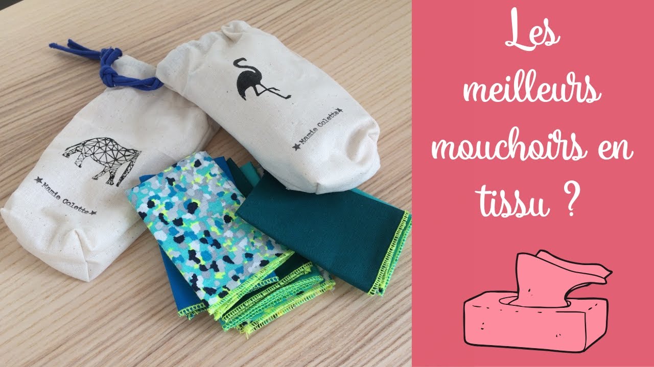 Mouchoirs réutilisables : battle Hanky Book vs. Mamie Colette - YouTube