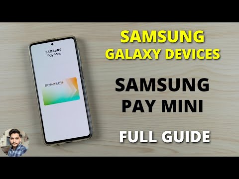 Video: Hvordan føjer jeg en bankkonto til Samsung pay mini?