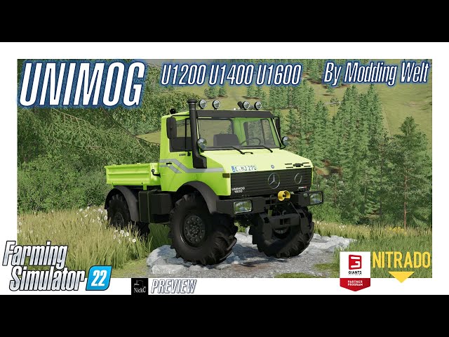 Unimog U401 - FS22 Mod, Mod for Landwirtschafts Simulator 22