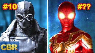 Most Powerful SpiderMan Suits Ranked