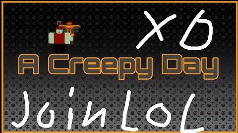 Soo I made Roblox abd copy lol... (A Bizarre Day)