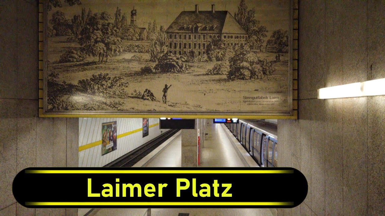 U-Bahn Station Laimer Platz - Munich 🇩🇪 - Walkthrough 🚶