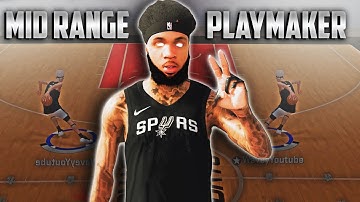 BEST MID RANGE PLAYMAKER DEMIGOD BUILD!! BEST DRIBBLE GOD BUILD IN NBA 2K20!!