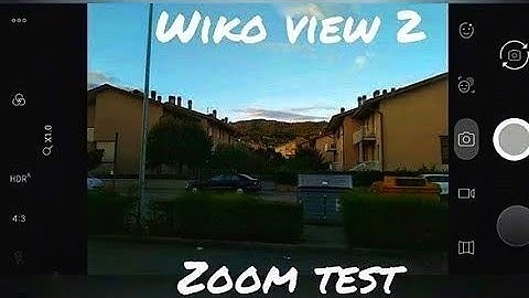 Wiko View 2 zoom test | 4X • 13Mpx | Camera
