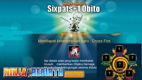 Sixpats+1 6pObito,Quest & Scroll #ninjarebirth
