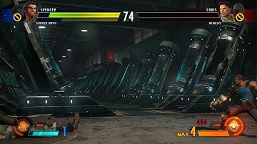 MARVEL VS. CAPCOM: INFINITE: Strider Hiryu/Spencer Arcade Playthrough