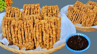 TEMPE GORENG KRIUK...  : :  1 MINGGU MASIH  GARING  : :  HANYA 2 BAHAN SAJA