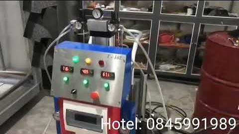 Máy Phun Bọt Xốp Cách Nhiệt Nhà Homestay Di Động, Foam Cách Âm Chống Thấm Polyurethane