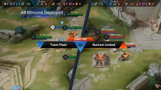 TEAM FLASH vs BURIRAM ván 5 chung kết AIC 2019