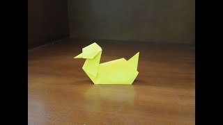 Origami Duck Easy - How To Make Duck Easy