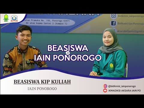 SOSIALISASI BEASISWA | BEASISWA KIP KULIAH | IAIN PONOROGO