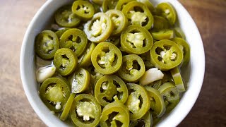 Quick Pickled Jalapenos Recipe