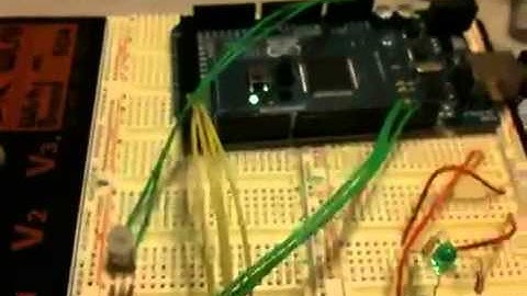 LCD Vertical Scrolling using Arduino and assembly