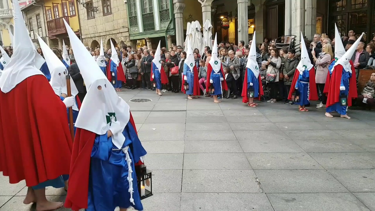 Jueves Santo 2.017. Cofradía del Silencio.  Avilés.