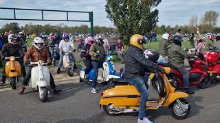 Barton Marina scooter rally October 2023