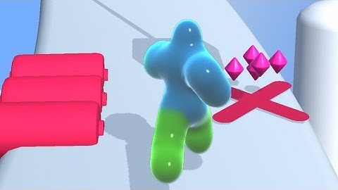 Blob Runner 3D - All Levels Gameplay Android,iOS (Level 5) #Shorts