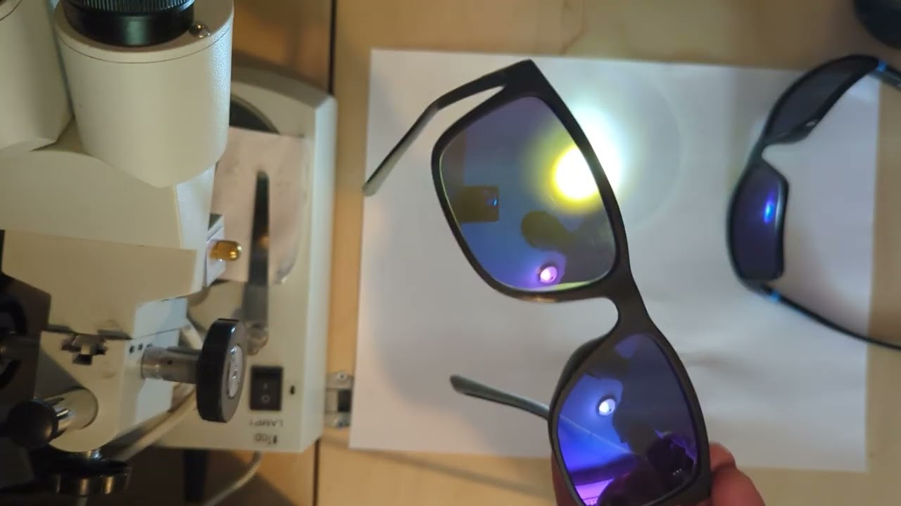 Zenni sunglasses color distortion