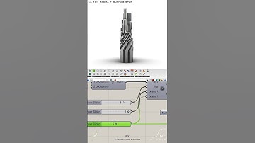 Grasshopper - EX 107 - Radial + Surface split