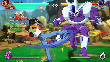 DBFZ Android 17 9480 solo damage