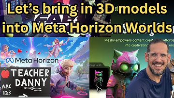 Creating 3D models to win up to $200,000 in the Meta Horizon Worlds Mobile Reloaded Contest.