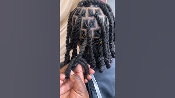 Loc Knot Bob by Nesta ✨💁🏽‍♀️ Book your appointment now www.NappStar #locstylesforwomen #locstyles