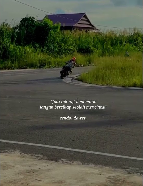 Story wa road race keren