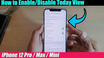 iPhone 12/12 Pro: How to Enable/Disable Today View