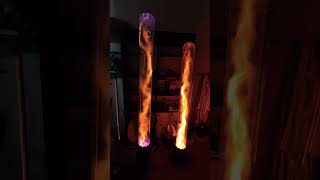 Drak Haze vs Orange Haze Giant Plasma Tubes