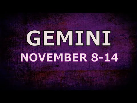 GEMINI - You'll Have Them At Hello. Marriage | NOV 8-14 Weekly Tarot Reading