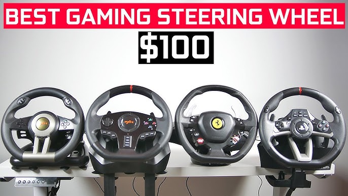 HORI Force Feedback Racing Wheel DLX - Gaming Steering Wheel & Pedals